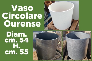 Vaso Ourense Rotondo h. 55